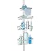 iDesign Steel 4-Shelf Extendable Tension Shower Caddy, The York Collection - 8