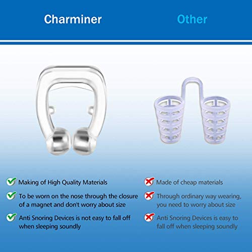 Latest Anti snoring Device Silicone Magnetic Anti Snore Nose Clip Effective-Easy Stop Snoring Solution Professional Sleeping Aid Relieve Snore for Men Women (2 pcs)