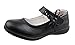 QHamThim Girls Leather Oxford Black School Uniform Outdoor Dress Mary Jane Shoe(Toddler/Little Kid/Big Kid)