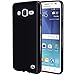 J7 Case, MP-Mall [Slim Fit] Premium Flexible Soft TPU Gel Rubber Skin Silicone Protective Case Cover For Samsung Galaxy J7 2015 (Black)