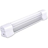 LETOUR Rechargeable Light LED Tube Magnetic Light 4000Lumens 5200mAh 5 Levels Dimming Camping Lantern USB Rechargeable Portable Lights with 2 Magnets Endurance for 60 Hours