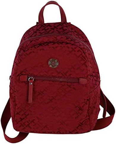 tommy hilfiger jaden monogram jacquard backpack