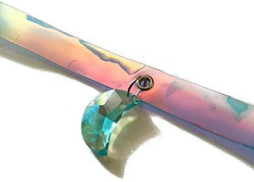 Iridescent Holographic Swarovski Moon Choker