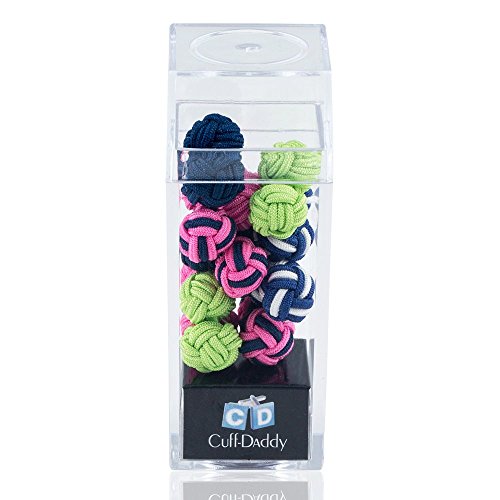 Preppy silk knot gift set - 5 pairs by cuff-daddy
