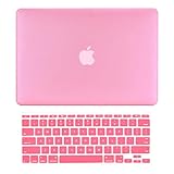 TOP CASE - 2 in 1 Bundle Deal Air 11-Inch Rubberized Hard Case Cover and Matching Color Keyboard Cover for Macbook Air 11