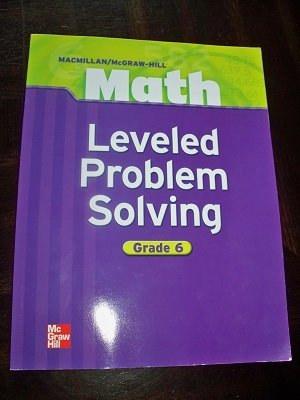 Math ~ Leveled Problem Solving Grade 6