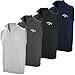 2016 Callaway Zip Neck Golf Sweater Vest Wool Tank Top Mens Slipover