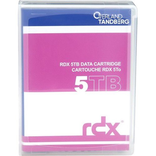 Tandberg Data RDX QuikStor 5TB Removable Disk Cartridge Part # 8862-RDX