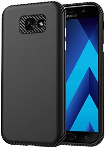 Galaxy A7 2017 Case, ARRYNN Slim Fit[Lightweight]Anti-Scratch Shockproof Dual layer Protective Bumper Case for Samsung Galaxy A7 2017(Black)