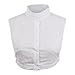 Anzermix® Women's Lace Turtleneck Half Shirt Detachable Collar