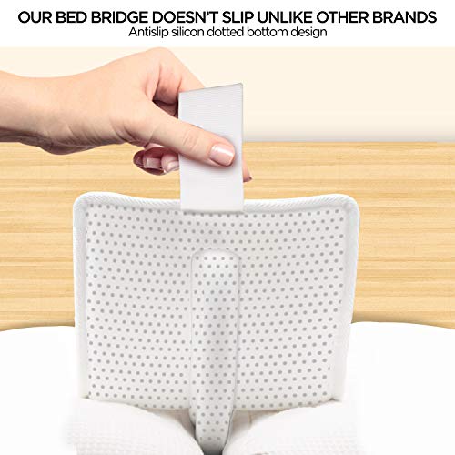 Split King Gap Filler for Adjustable Bed Bridge Twin to King Bed