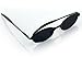 DITOP® Rear Mirror View Rearview Behind Spy Sunglasses Monitor and look like an ordinary pair of sun glasses (Black edge)