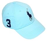 Polo Ralph Lauren Big Pony Adjustable Hat Cap-Hammond Blue-One Size