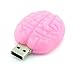 Usbkingdom 32GB USB 2.0 Flash Drive Novelty Cartoon Pink Brain Shape Thumb Drives Memory Stick Pendrive