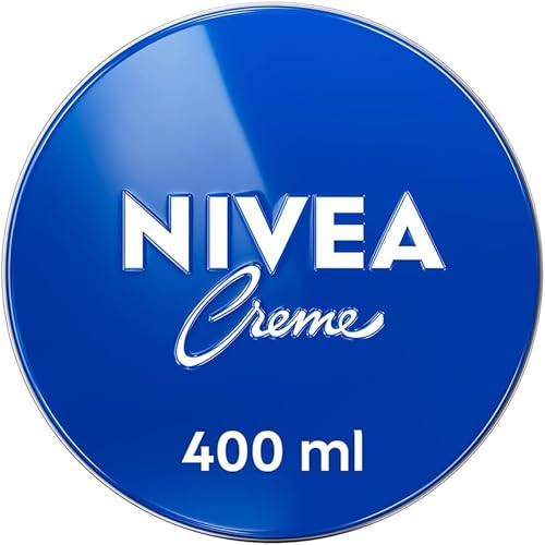 Creme Crema multiuso 400 ml, Crema NIVEA classica a base di Eucerit, Glicerina e Pantenolo, Crema corpo, viso e mani dermatologicamente testata per tutta la famiglia