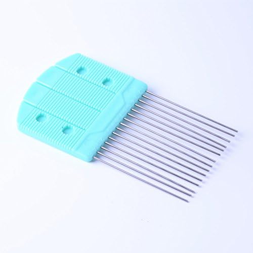 Kenefa Paper Quilling Comb Paper Strip Weave Tool (Green)
