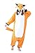 WOTOGOLD Animal Cosplay Costume New Fox Unisex Adult Pajamas Orange, Small