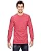 Comfort Colors Ringspun Garment-Dyed Long-Sleeve T-Shirt (C6014)- WATERMELON, L