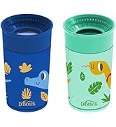 Dr. Brown’s Milestones Cheers360 Cup, Blue & Green, 10 oz, 2 PK