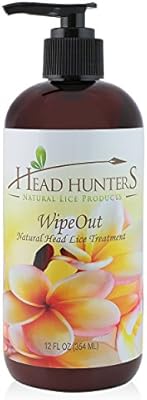 #1 Super Lice Treatment - Wipe Out Natural Head Lice Treatment 12 oz