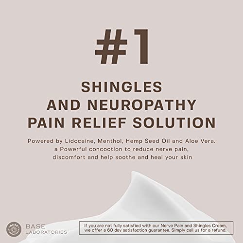 Shingbase Shingles Cream Lidocaine Pain Relief Cream Nerve Pain