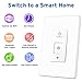 Smart Light Switch by Etekcity, WiFi Remote Control Switch with Timer, Works with Alexa, Google Home and IFTTT, Single Pole, Neutral Wire Required, No Hub Required, Easy Installation, ETL/FCC Listed