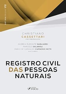 Livro Registro Civil de Pessoas Naturais - 7ª Ed - 2026