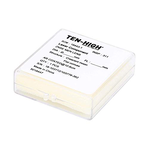 TEN-HIGH 18mm CO2 Laser Lens - ZnSe Focal Mirror for Engraving & Cutting Machine, FL38.1mm - Image 5