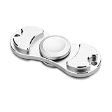 Hand Spinner, BESTTP Dirt Resistant Fidget Spinner Toy, Fingertip Gyro Premium Quality EDC Focus Toy for Kids & Adults (Sliver)