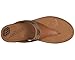 FitFlop Women's Banda Micro Crystal Toe Post, Tan, 6 M US