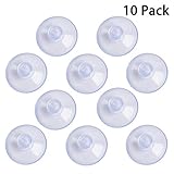 HSTECH 10 Pcs Radar Detectors Suction Cups for Clear Cobra Escort and Beltronics Radar Detector Mount
