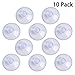 HSTECH 10 Pcs Radar Detectors Suction Cups for Clear Cobra Escort and Beltronics Radar Detector Mount