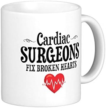 Cardiac Surgeons Fix Broken Hearts Coffee Mug 11 Oz