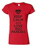 Junior Keep Calm and Love Red Pandas T-Shirt Tee