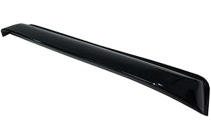 CUZTOM TUNING JDM Smoke Tinted Rear Roof Aero Window Visor Compatible with 1998-2002 6th Gen Honda Accord Sedan