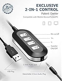 Mpow 224   Auriculares USB para ordenador
