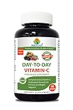 Brieofood Food Based Vitamin C 1000mg 90 Tablets - Premium Formula with Brieofood Fruit & Vegetable Blends, Digestive Blend, Vegetable Omega Blend