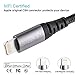 USB C to Lightning Cable 6ft, Cabepow Apple MFI Certified Nylon Braided Smallest Head USB-C to Lightning Cable 18W for iPhone 11/11 Pro / 11 Pro Max/X/XS/XR/XS Max / 8/8 Plus