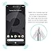 TAURI Screen Protector for Google Pixel 3 XL, [3-Pack] Full Coverage Liquid Skin Screen Protector Case-Friendly Anti-Bubble HD Clear Flexible Film, Lifetime Replacement Warranty