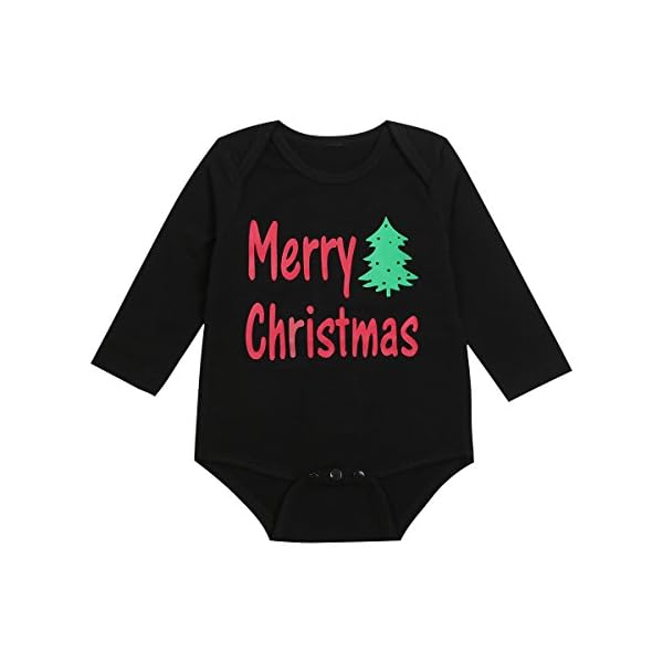 Baby Boy First Christmas Outfit Merry Christmas Clothes Infant Christmas Outfit - Image 3