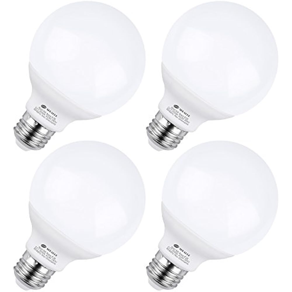 G25 E26 LED Bulbs, Watt Vanity Light 50W Incandescent Globe Equivalent