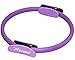 REEHUT Pilates Ring, 14” Power Magic Circle, Superior Unbreakable Pilates Resistance Ring with Dual Grip Handles for Full Body Toning, Exercise and Fitness (Purple)