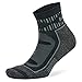 Balega Blister Resist Performance Quarter Athletic Running Socks for Men and Women (1 Pair), Black, Medium