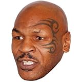 Mike Tyson Mask, Cardboard Face and Fancy Dress Mask