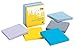 Post-it Super Sticky Notes, 3x3 in, 5 Pads, 2X The Sticking Power, New York Collection (Blue, Gray, Yellow) Recyclable (654-5SSNY)