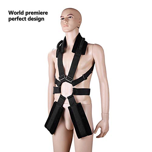 Sex Swing, A New Generation of Alternative Experience Sex Shoulder Straps,Sex Slings for Couple’s, Direct Men and Women,can Withstand 500 pounds，Velvet Fabric Sex Slings and Swings