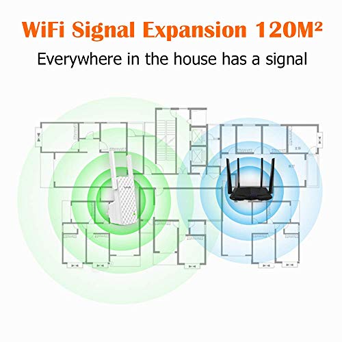 Tenda-N300-A9-Wireless-Repetidor-Extensor-de-Red-WiFi-Inalambrico-Ampliardor-WiFi-300-Mbps-con-Antenas-Duales-para-Casa-Grande-Officina-SOHO-Sitios-de-Negocios-Pequenos