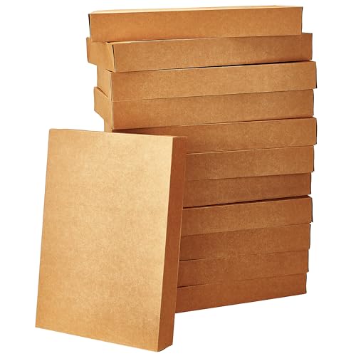 JOYIN 12PCS Christmas Shirt Gift Boxes with Lids for Presents, 14.25