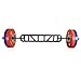 Valor Fitness Multi Grip Barbell for Shoulder Exercises - Swiss Bar for Triceps - Range of Motion - Fits Olympic Weight Plates - Chest Press Lifting Curls