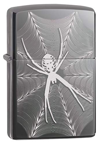 Zippo Spider & Web Design Pocket Lighter